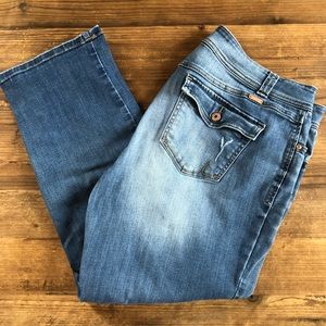 INC comfy straight leg regular fit crop Jeans, 16